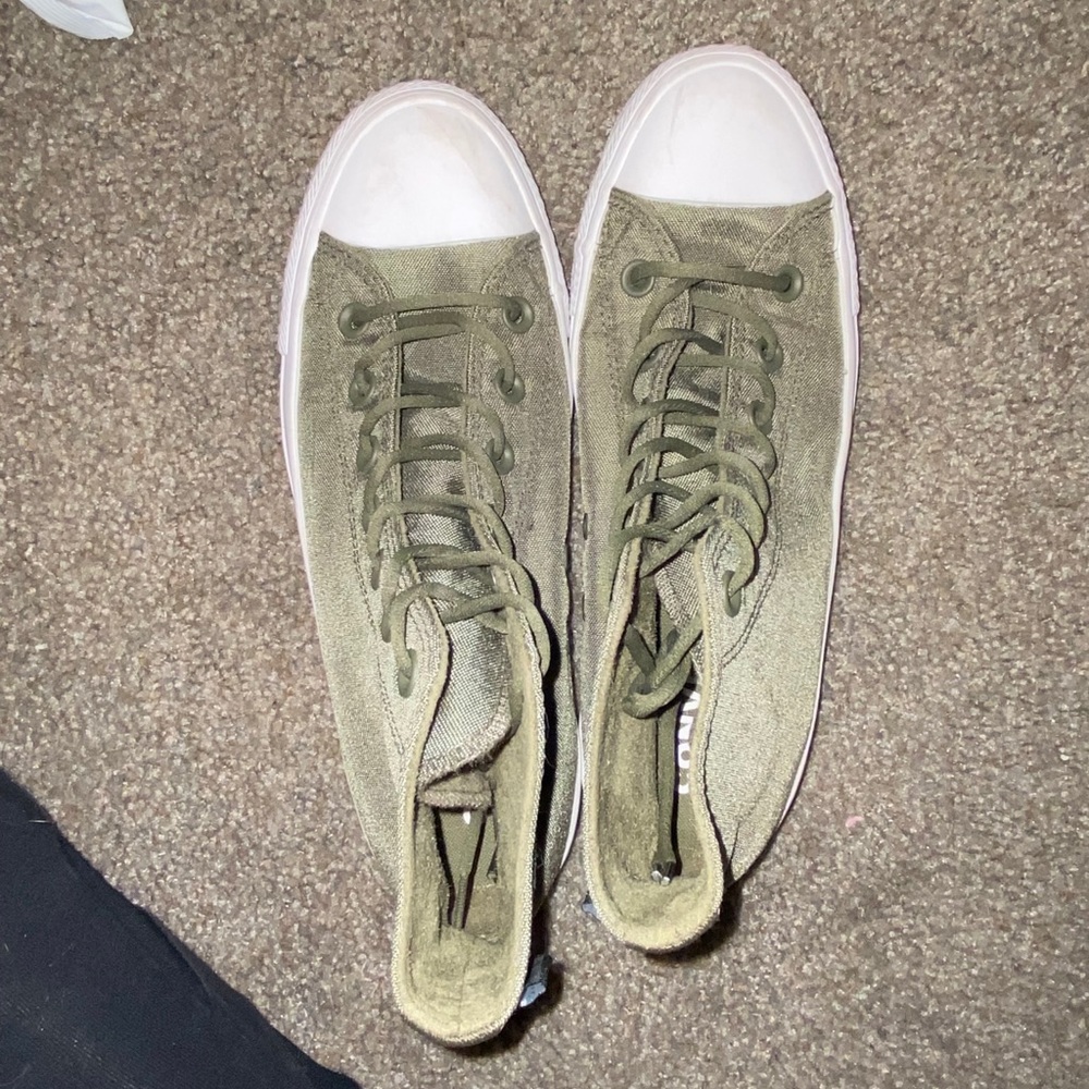 Green Cordura Material High Top (Mens 6)